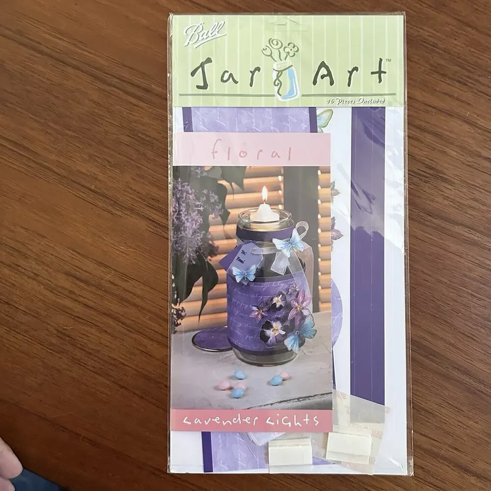 8 NEW Ball Jar Art Kits Variety Nature Garden